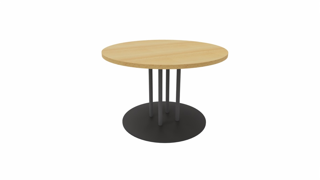 Tafel met centraal frame - ø 120 cm x 76 cm (ø x H) - HPL