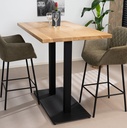 Sven - bartafel in eikenhout