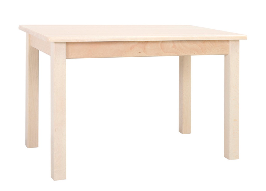 Donald - rechthoekige houten tafel - 120 x 60  cm (L x B)
