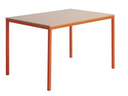 Di-I tafel - blad in melamine 25 mm