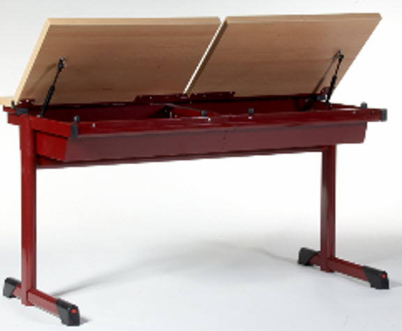 [3N136-2-PERS-HV-TBA-TBA-TBA] Klapbank - 2-pers - 120 x 50 cm (L x B) - hoogteverstelbaar (Nog te bepalen, Nog te bepalen, Nog te bepalen)