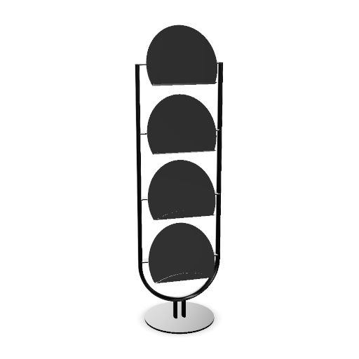 Présentoir ELLI 4 tablettes