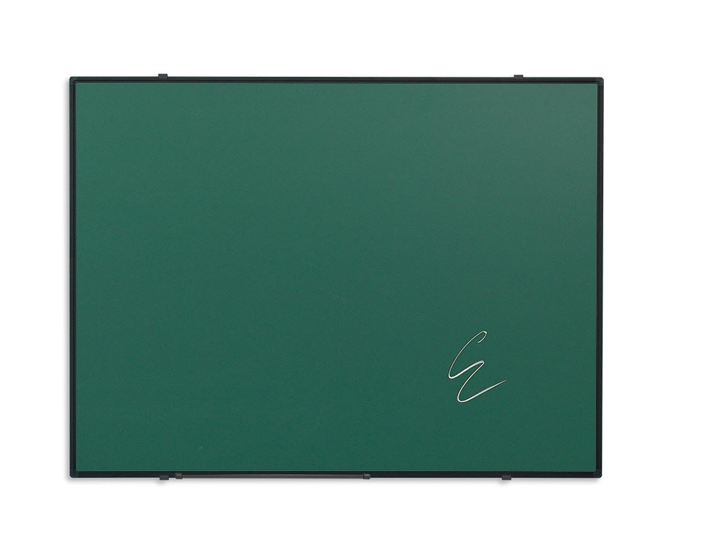[11102.2XX-ZWART-PROFIEL-Afmetingen] Krijtbord softline - email groen - zwart profiel (Nog te bepalen)