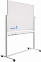 Kantelbord emailstaal wit