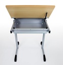 Klapbank - 1-pers - 70 x 50 cm (L x B) - vaste hoogte - melamine