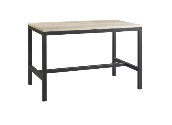 Statafel - H-poot onderstel - vierkante poten 50x50 mm