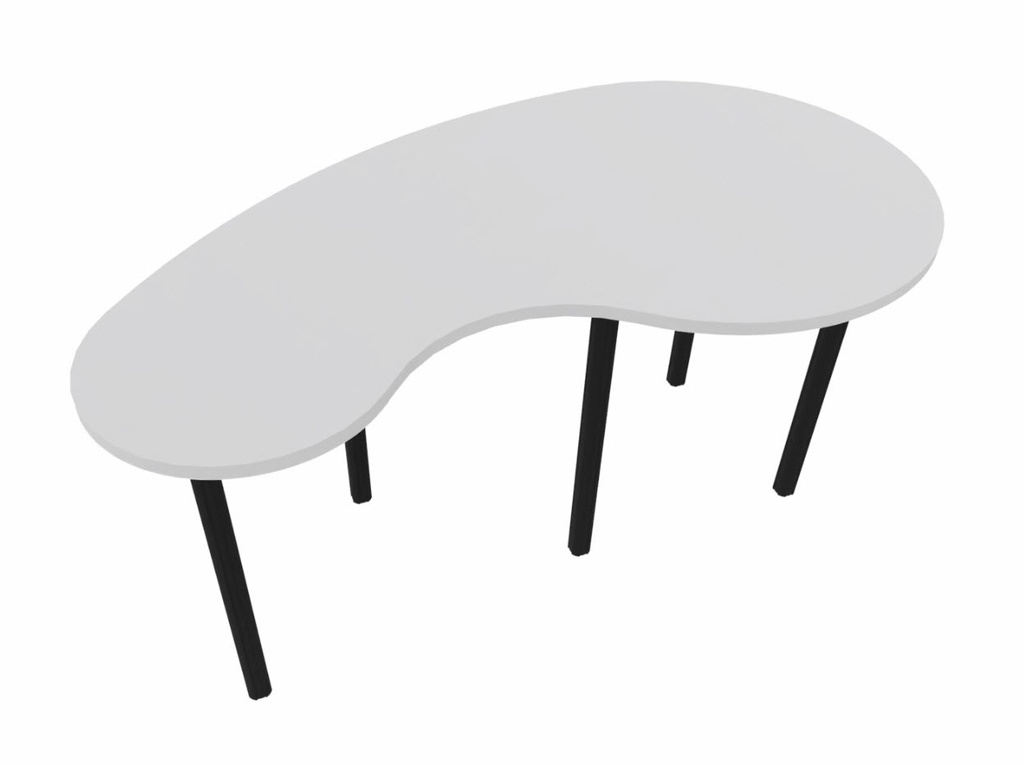 [BEAN-Height-TBA-Decor table top melamine-TBA-FRAMECOLOUR-TBA] Bean tafel - blad in melamine (Nog te bepalen, Nog te bepalen, Nog te bepalen)