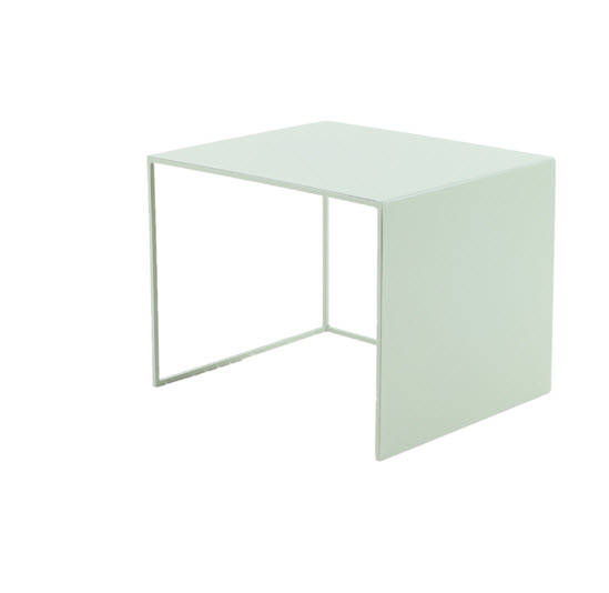 [GIANNI-BIJZETTAFEL-40CM-METAAL-Colour-TBA] Gianni - bijzettafel in gelakt metaal - H 40 cm (Nog te bepalen)