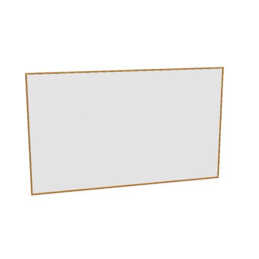 Sharp Oak whiteboard, 120x200 cm