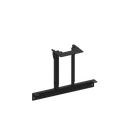 Slimline camera mount kit met accesoirebeugel