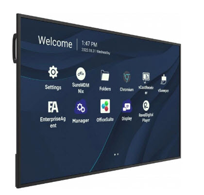 [CDE4314-2C] ViewSonic 14 series LED Large Format Display 43" - 4K - 500 nits - 24/7 - non touch