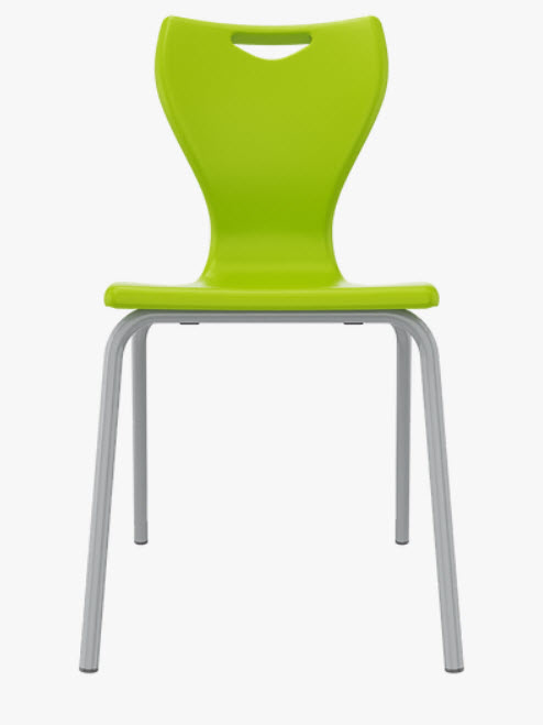 SF2 stoel - H35 - zitschaal lime - pakket 3 stuks