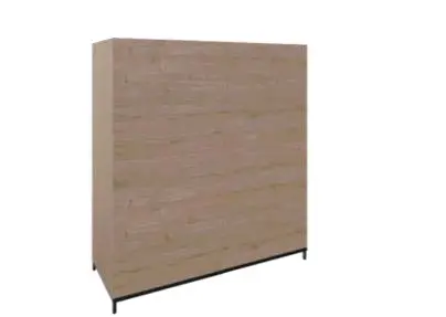 119cm x 124cm x 43cm