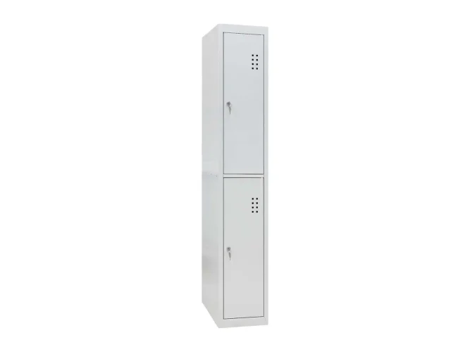 30 x 50 x 180 cm (BxDxH) - 2 compartiment, korte deuren