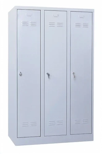 90 x 50 x 180 cm (BxDxH) - 3 compartimenten, lange deuren