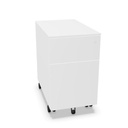 drawer + file metal pedestal on castors W. 32,2  H. 55,6  D. 54,2 