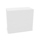 low unit with 2 filing drawers W. 90  H. 82,7  D. 45 