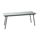 Desk - Melamine worktop 25 mm th. - Round leg Ø 35 mm - L.180 / D.60 / H.75