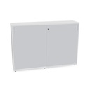 Storage units with sliding doors  W. 136,5  H. 115  D. 40,4 