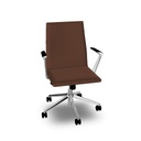 Manager, low back and, tilting mechanism lockable in working position