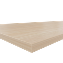 Blad 160 x 80 cm, 25 mm Melamine