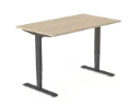 Flexframe enkel bureau recht, elektrisch verstelbaar 65 - 130 cm