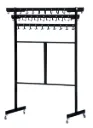Mobiele kapstok (60 haken)