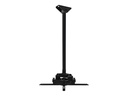B-TECH BT893 mounting kit - fixed drop - for projector - heavy duty, micro-adjustment - black