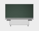 1-vlaks schrijfbord - op schuifmechaniek - type 210