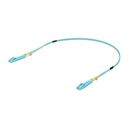 Ubiquiti 10 Gbps OM3 Duplex LC Cable, 0.5m