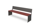 Forte - zitbank met rug - outdoor gebruik