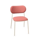 NUTA LIGHT CHAIR PAINTED METAL FRAME