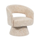 Josh - draaibare fauteuil in chenille