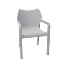 Diva stoel Dark grey