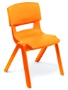 Postura stoeltjes oranje - H35 - pakket 4 stuks