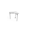 Ambi Low - organic table - volkern - vaste hoogte - met wiel