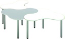 Puzzel tafel  - blad in melamine